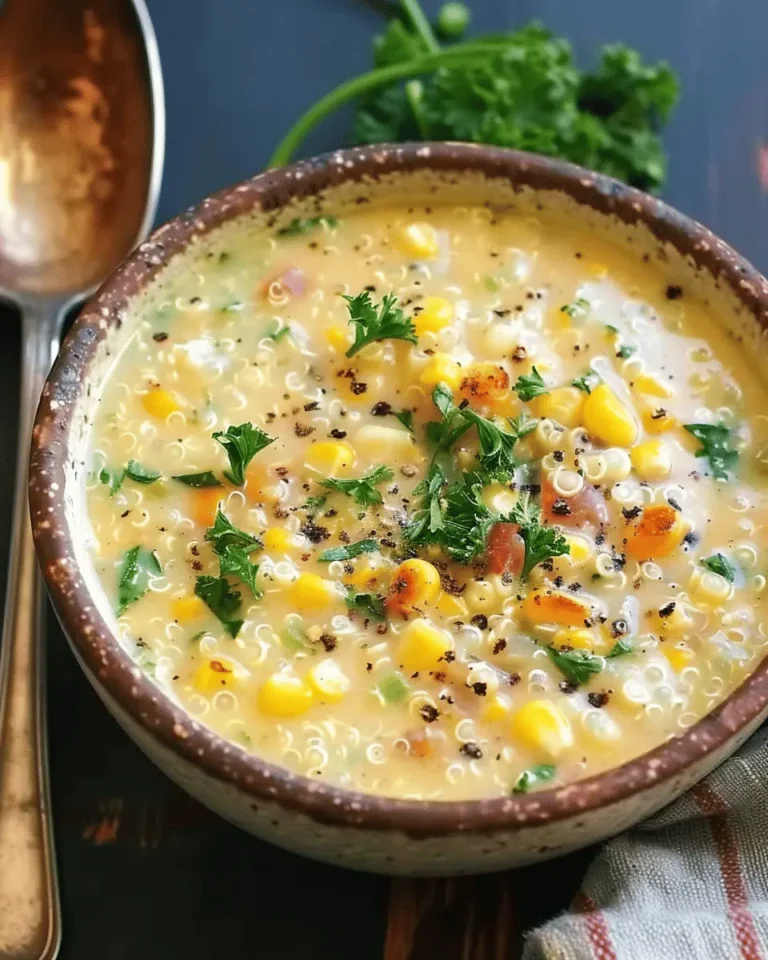 Quinoa Corn Chowder