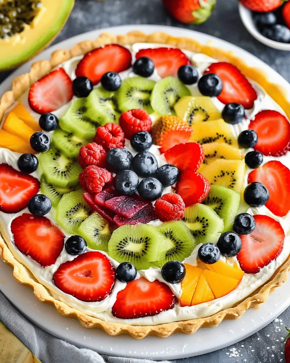Fruit Pizza Recipe: The Best Indulgent Treat for Any Occasion