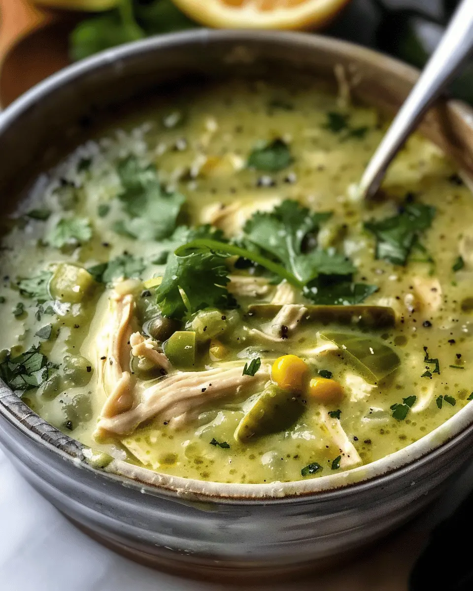 Green Enchiladas Chicken Soup: The Cozy Comfort You Crave