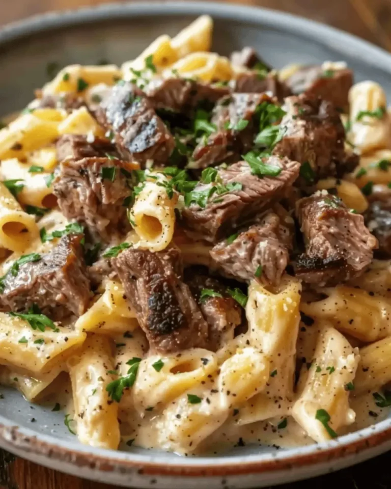 Creamy Steak Pasta