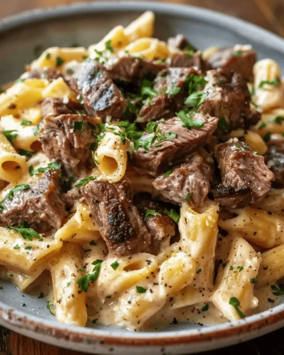Creamy Steak Pasta: A Deliciously Indulgent Dinner Recipe