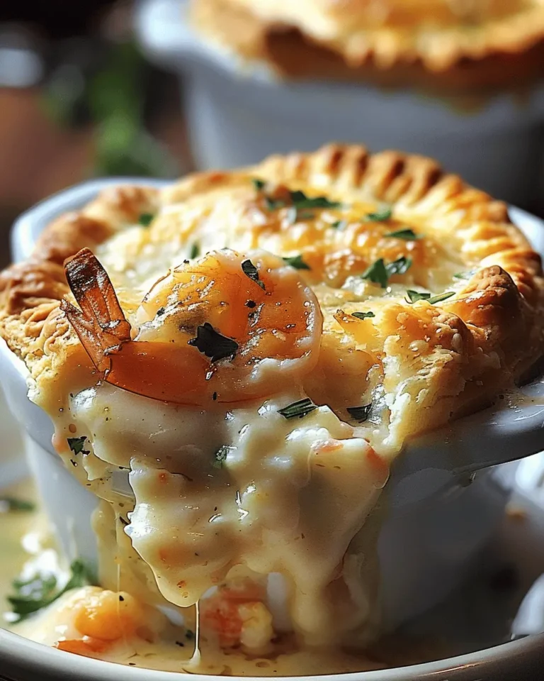 Cheddar Bay Biscuit Seafood Pot Pie