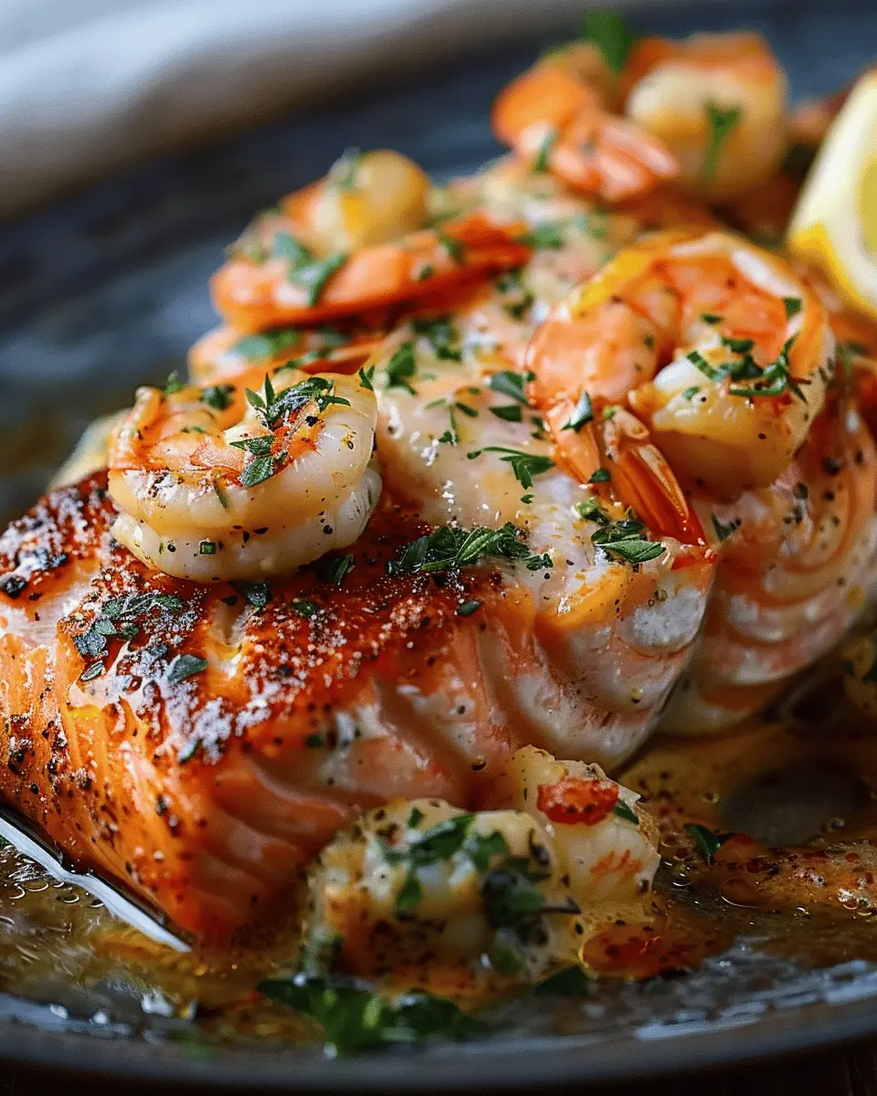 Crab and Shrimp Stuffed Salmon: A Juicy Delight for Dinner