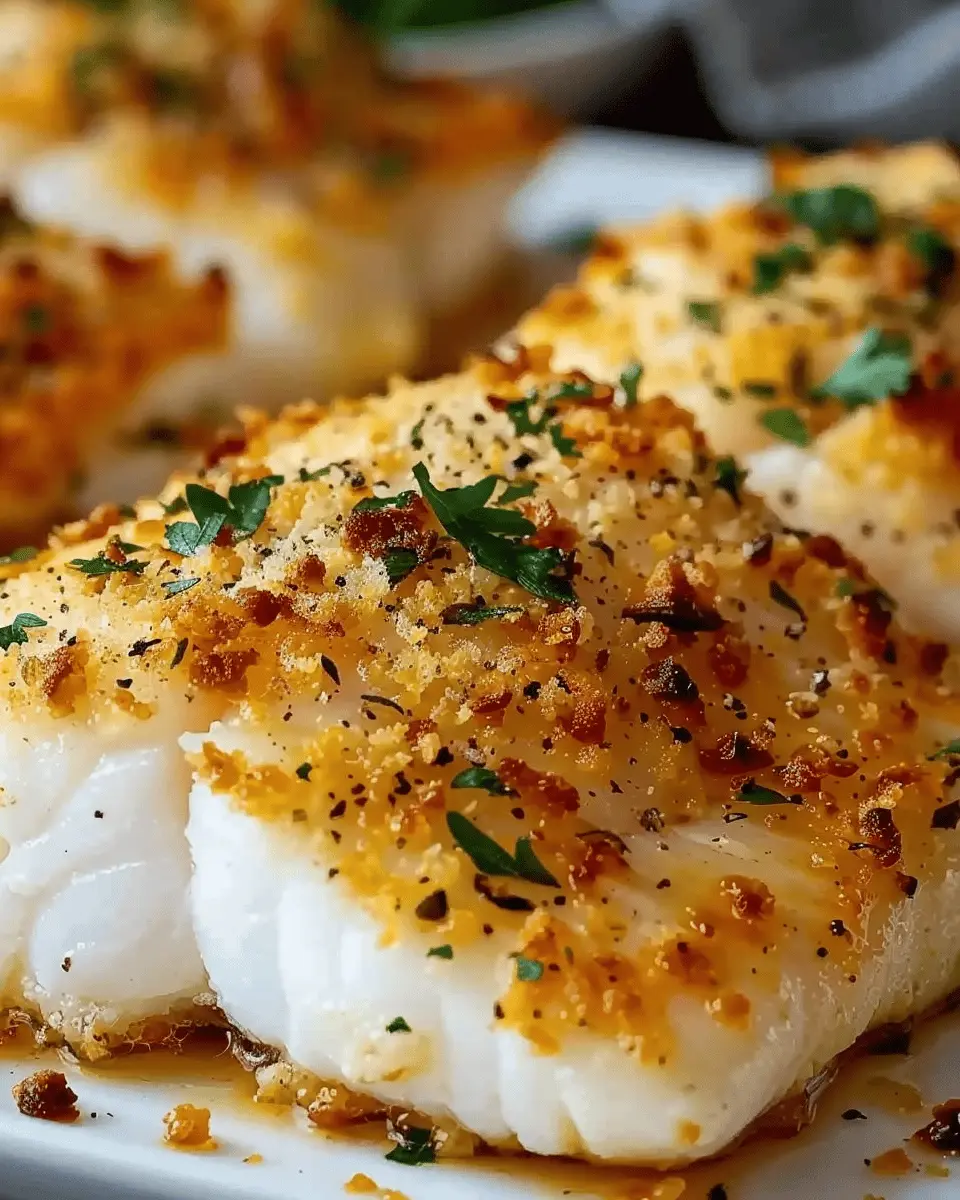 Oven-Baked Cod with Parmesan Crust: Easy, Delicious & Healthy