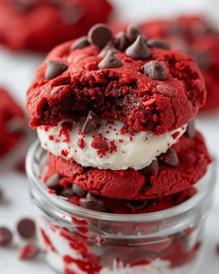Red Velvet Edible Cookie Dough Recipe