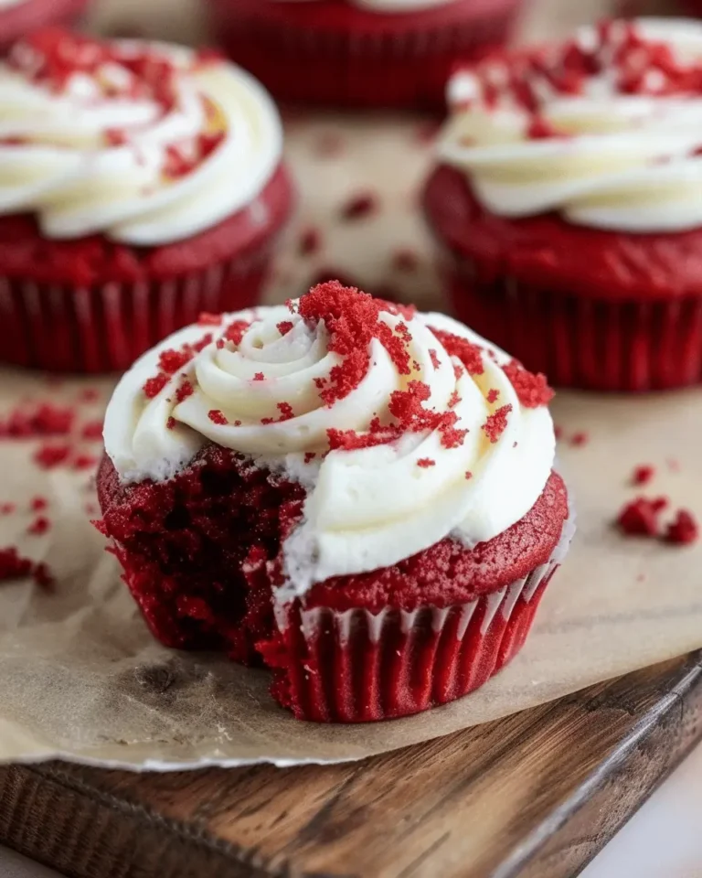 Frosted Red Velvet Cupcake Cookies Recipe
