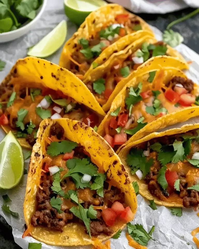Crispy Oven Baked Tacos