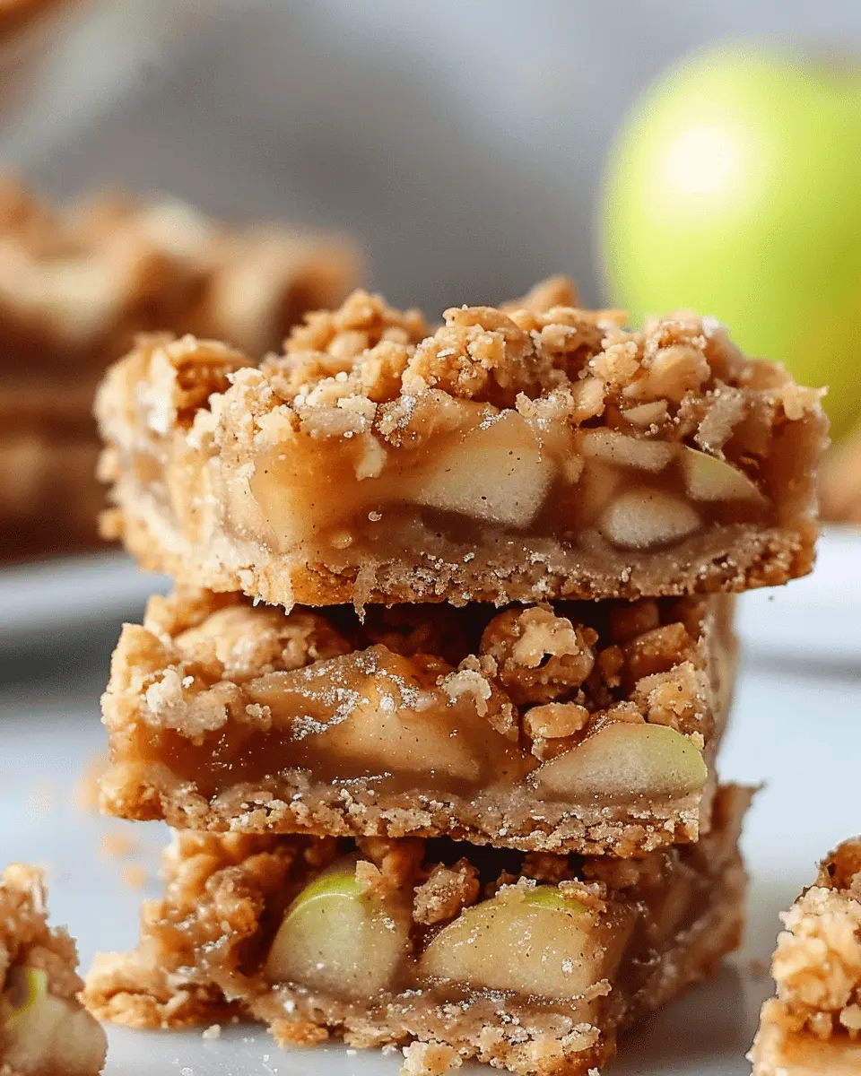 Apple Crisp Shortbread Bars: The Best Easy Recipe for Autumn Delight