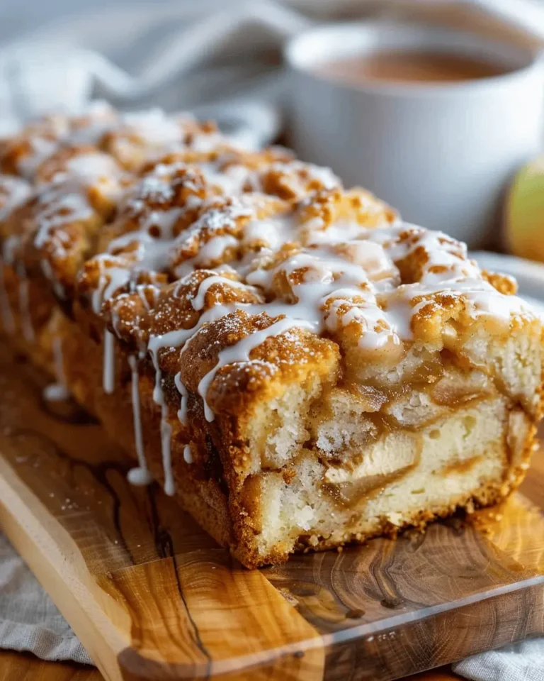 Easy Amish Apple Fritter Bread