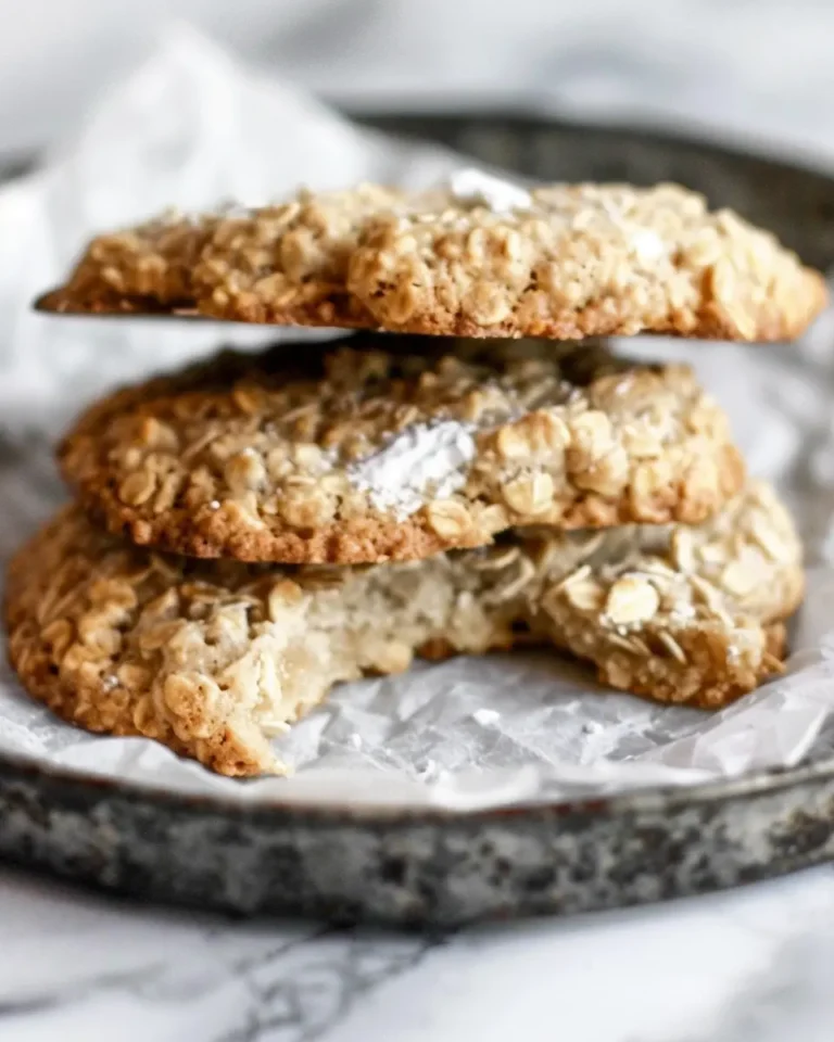 Gooey Butter Oatmeal Cookies