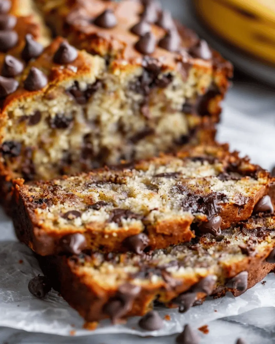 Super Moist Chocolate Chip Banana Bread That Will Delight You