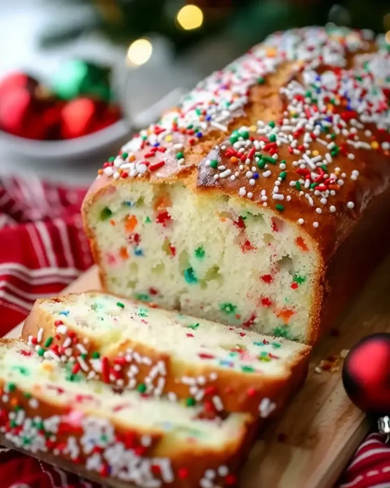 Christmas Sprinkle Buttermilk Bread