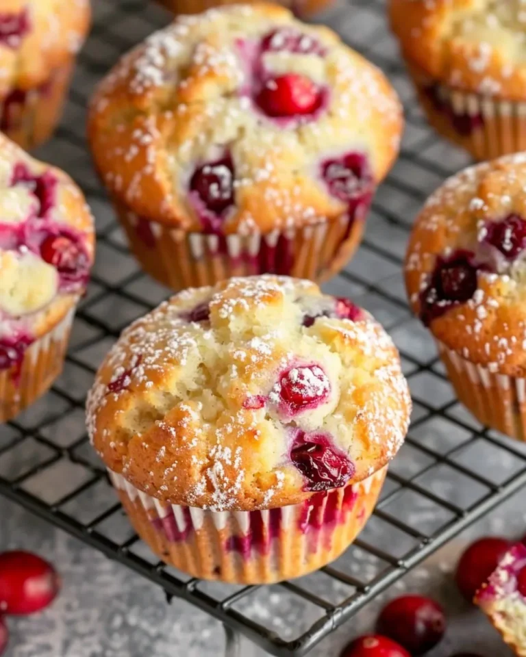 Fresh Cranberry Muffins