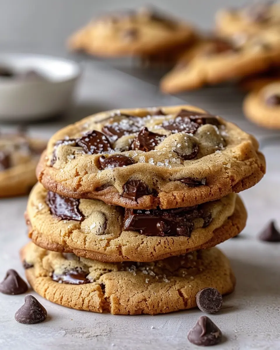 Ultra Thick Bakery Style Chocolate Chip Cookies Made Easy at Home