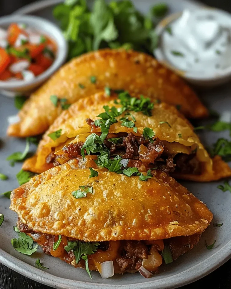 Spicy Crispy Mexican Taco Pockets