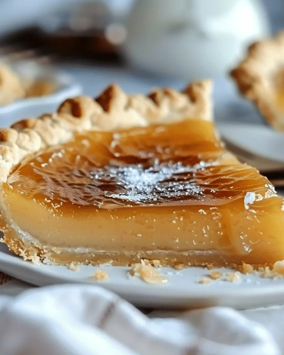 Salted Honey Pie: The Best Indulgent Dessert You’ll Love