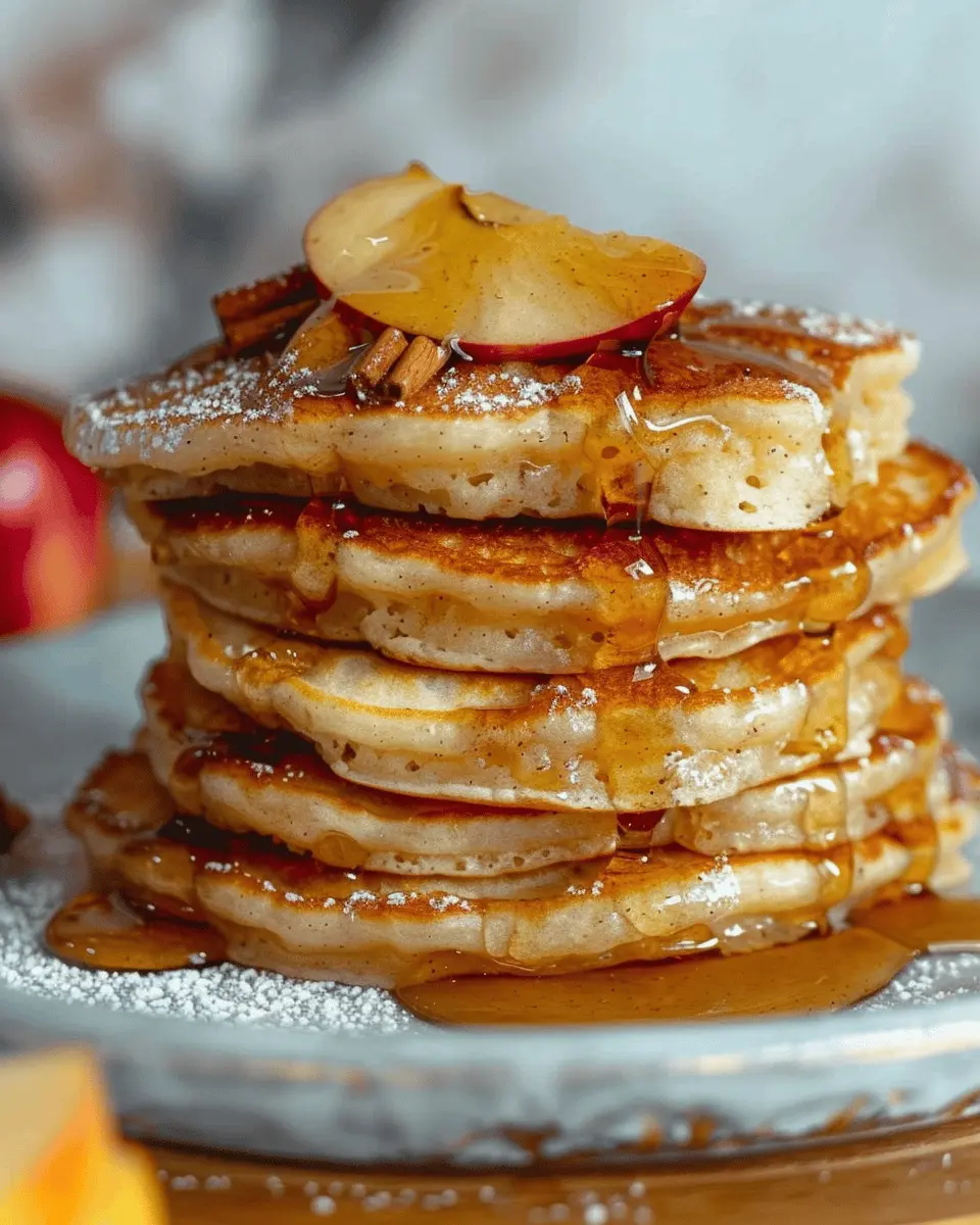 Apple Cinnamon Pancakes: Fluffy, Easy Recipe for Cozy Mornings