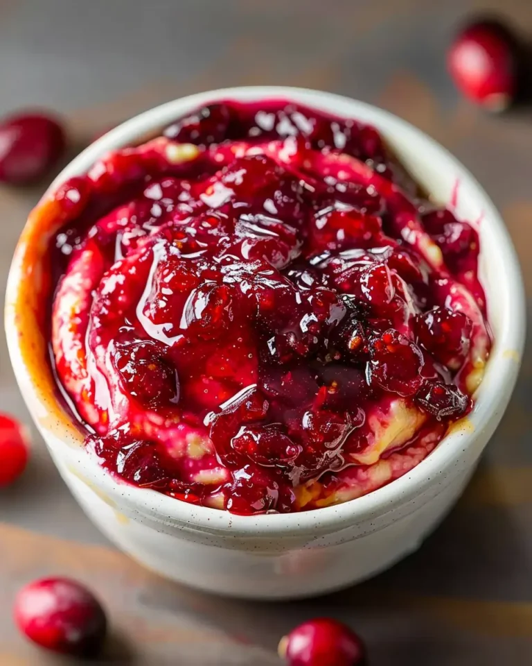 Christmas Cranberry Honey Butter