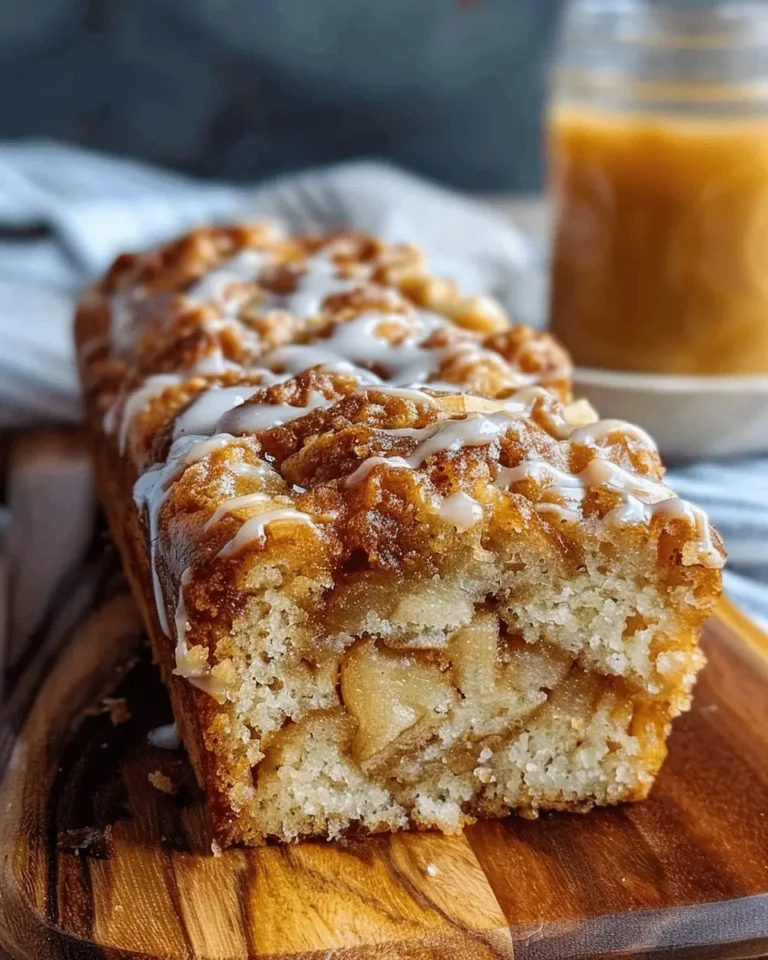 Easy Amish Apple Fritter Bread