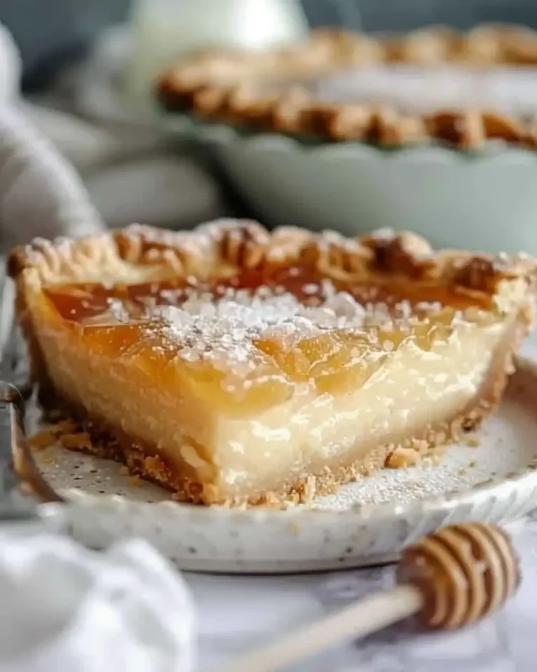 Salted Honey Pie