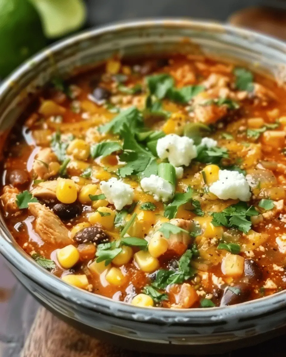 Street Corn Chicken Chili: The Best Comfort Food You’ll Love