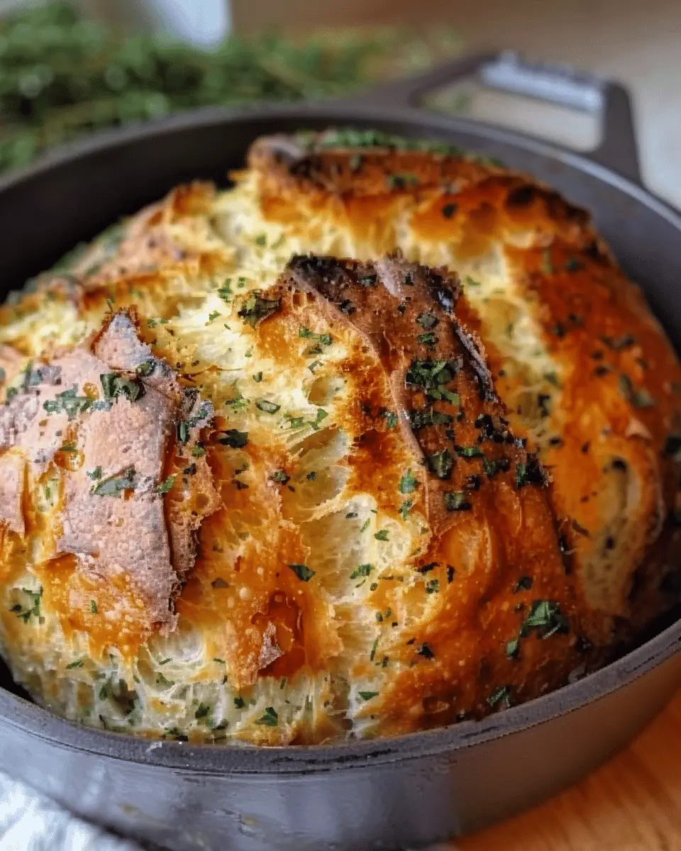 Garlic Herb Dutch Oven Bread: The Best Homemade Recipe You’ll Love