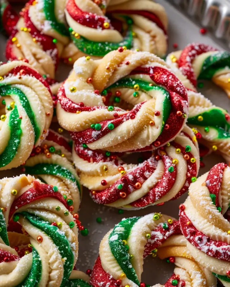Twisted Christmas Cookies