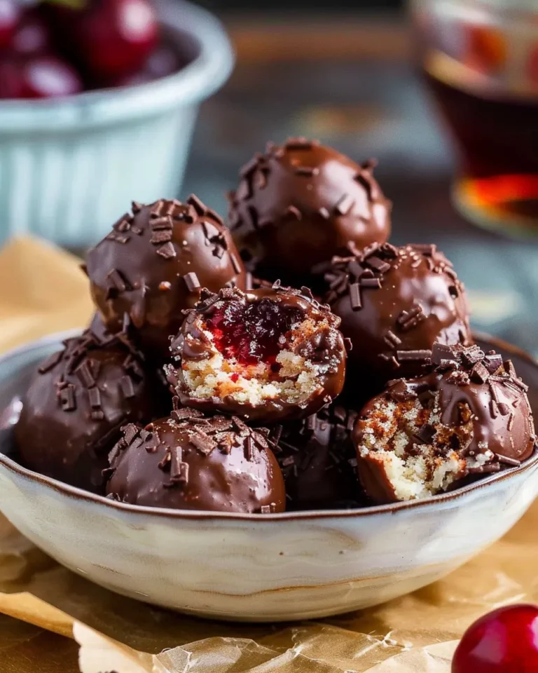 Cherry Bourbon Balls