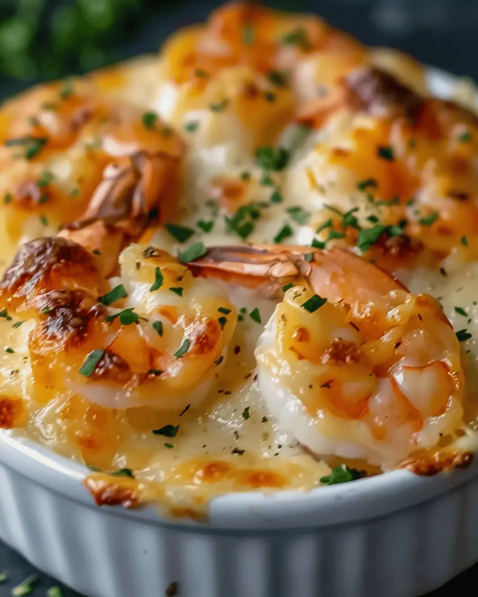 Shrimp &amp; Lobster Cheddar: Indulgent Comfort Food Delight