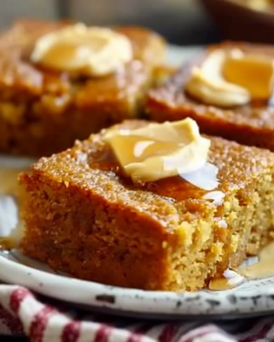 Pumpkin Cornbread with Cinnamon Honey Butter: The Best Fall Treat
