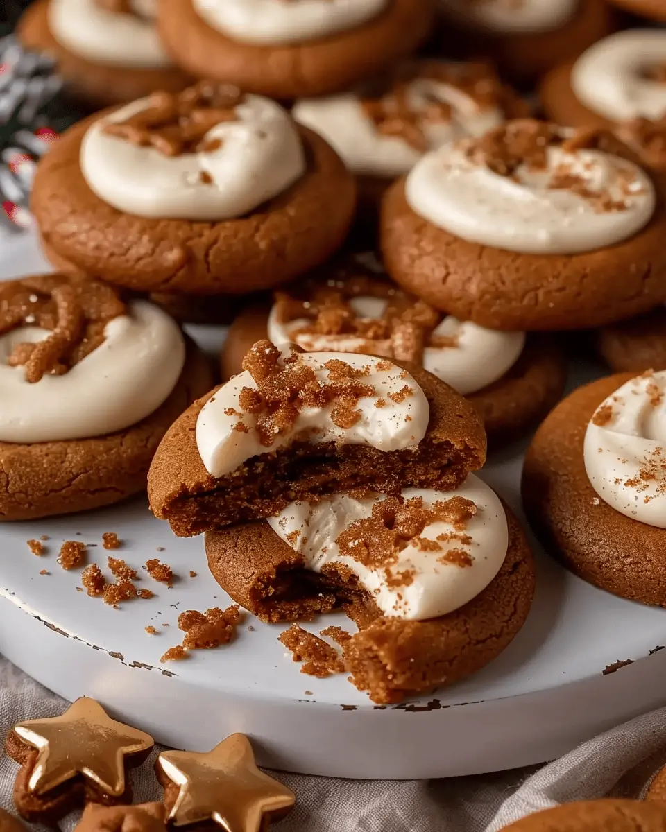 Gingerbread Cheesecake Cookies: Easy Treats for Cozy Days