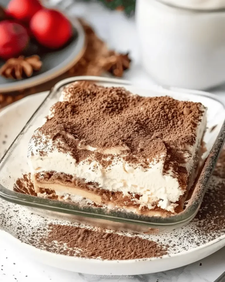 Easy Gingerbread Tiramisu