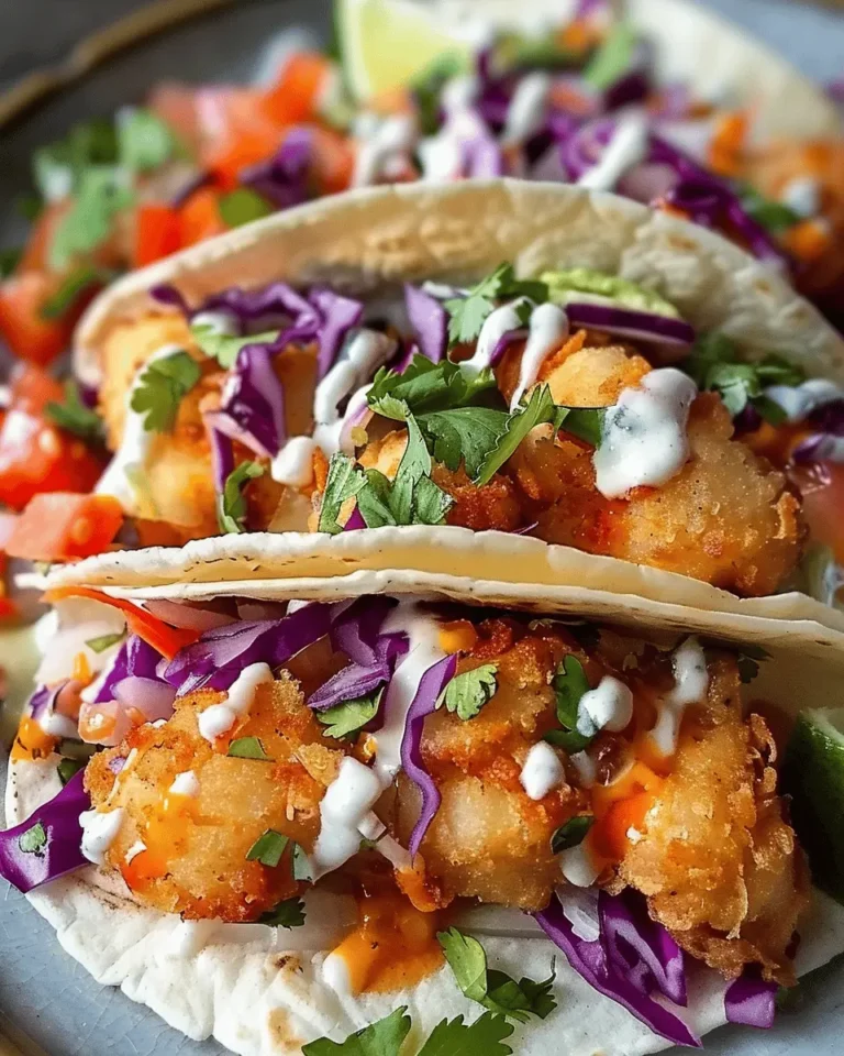 Crispy Baja Fish Tacos recipe
