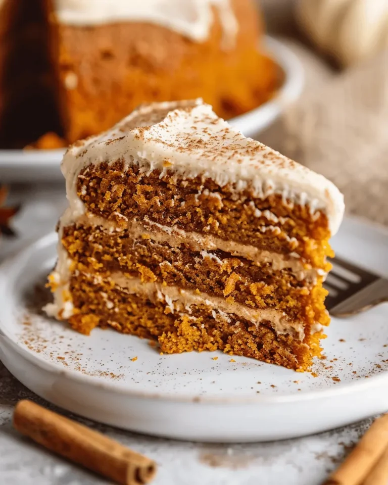 Pumpkin Cake with Cinnamon