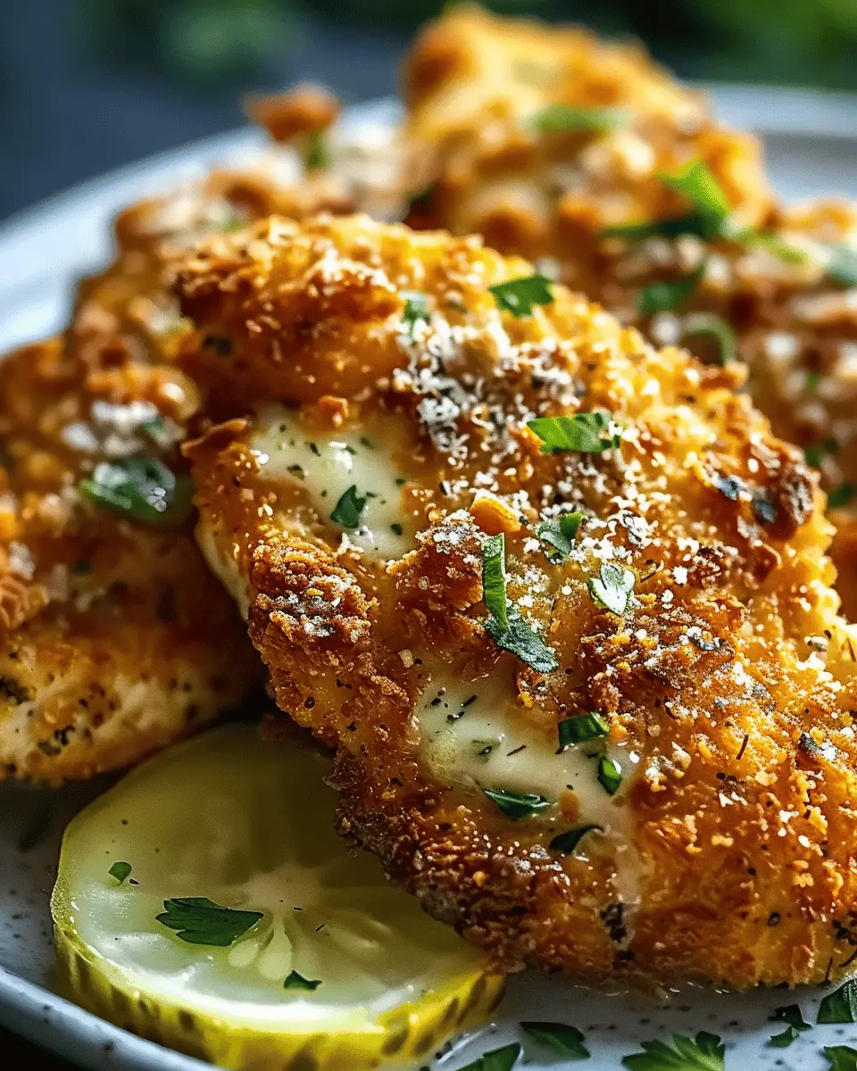 Crispy Dill Pickle Parmesan Chicken: The Best Homemade Delight