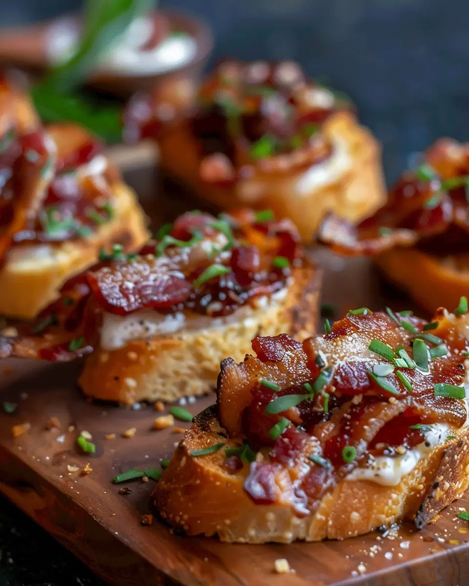 Million Dollar Turkey Bacon Crostini: Your Indulgent Game Day Snack