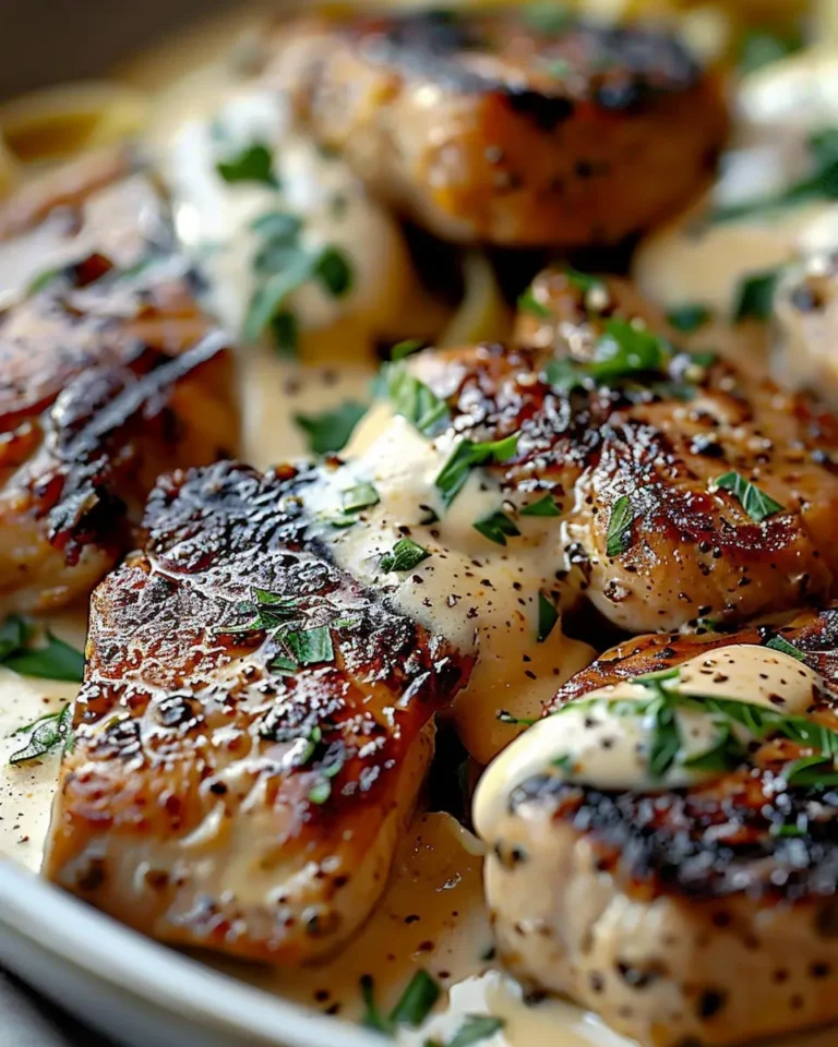 Irish Chicken Whiskey Cream Sauce