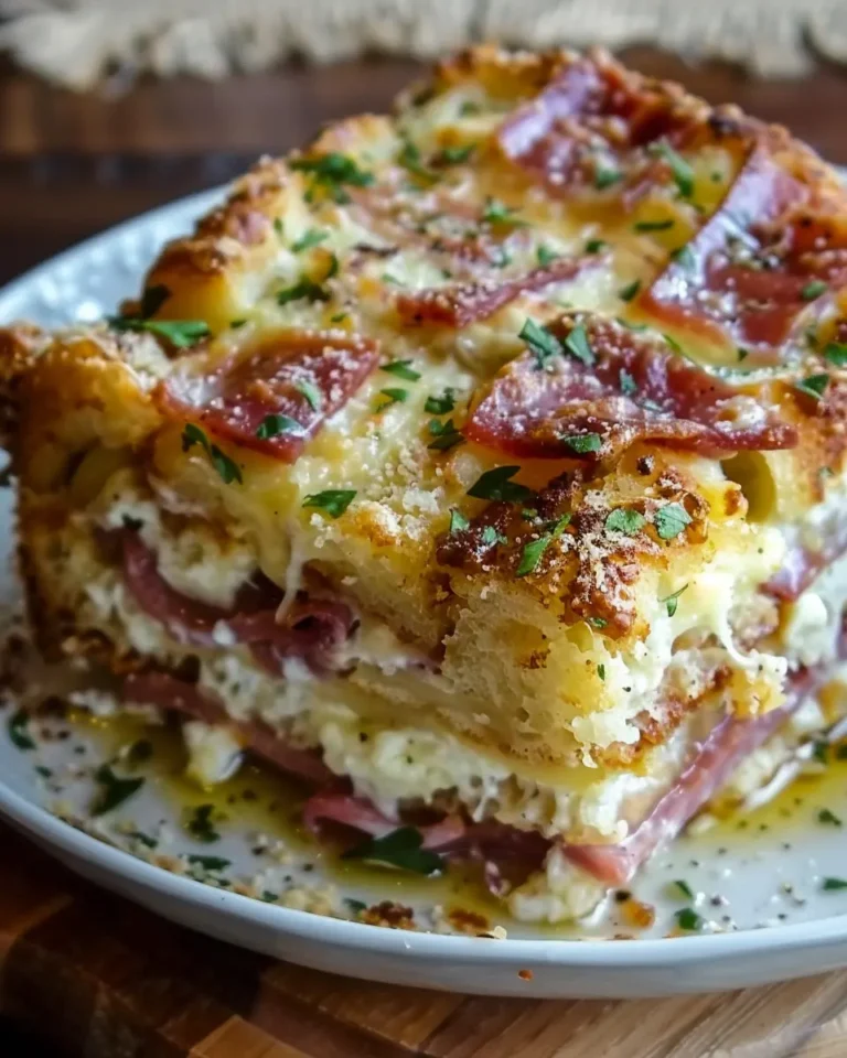 Monte Cristo Breakfast Casserole