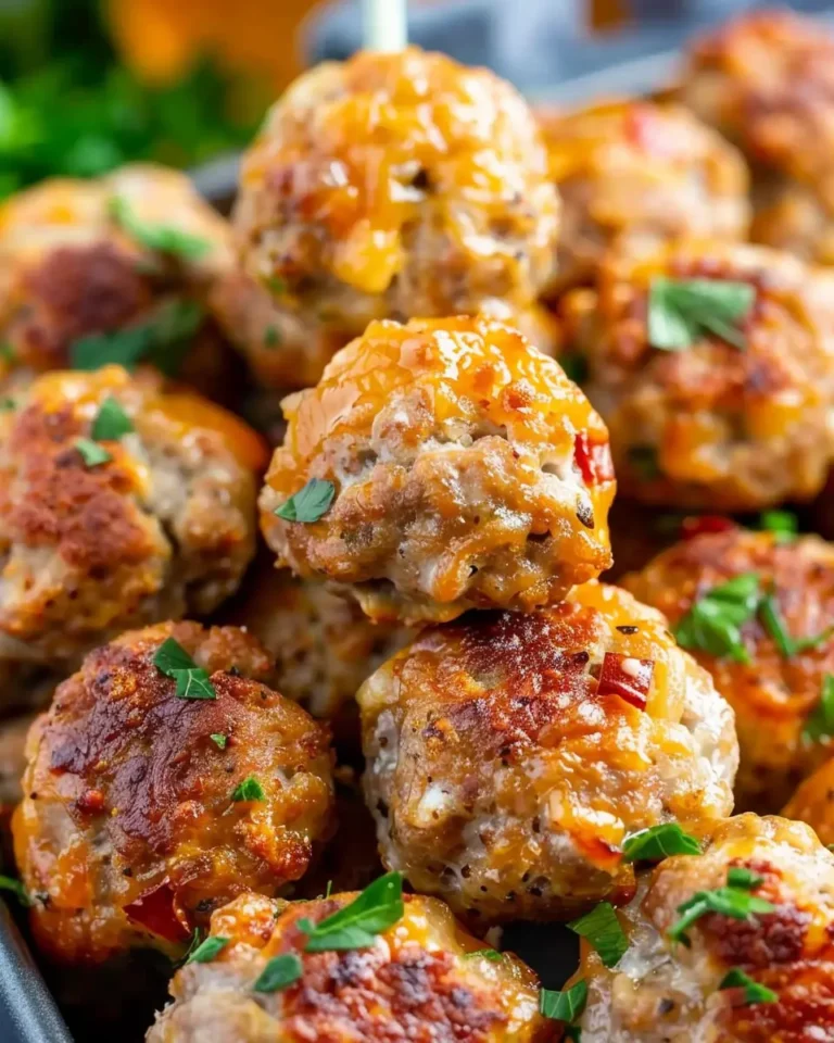 Cream Cheese Sausage Balls