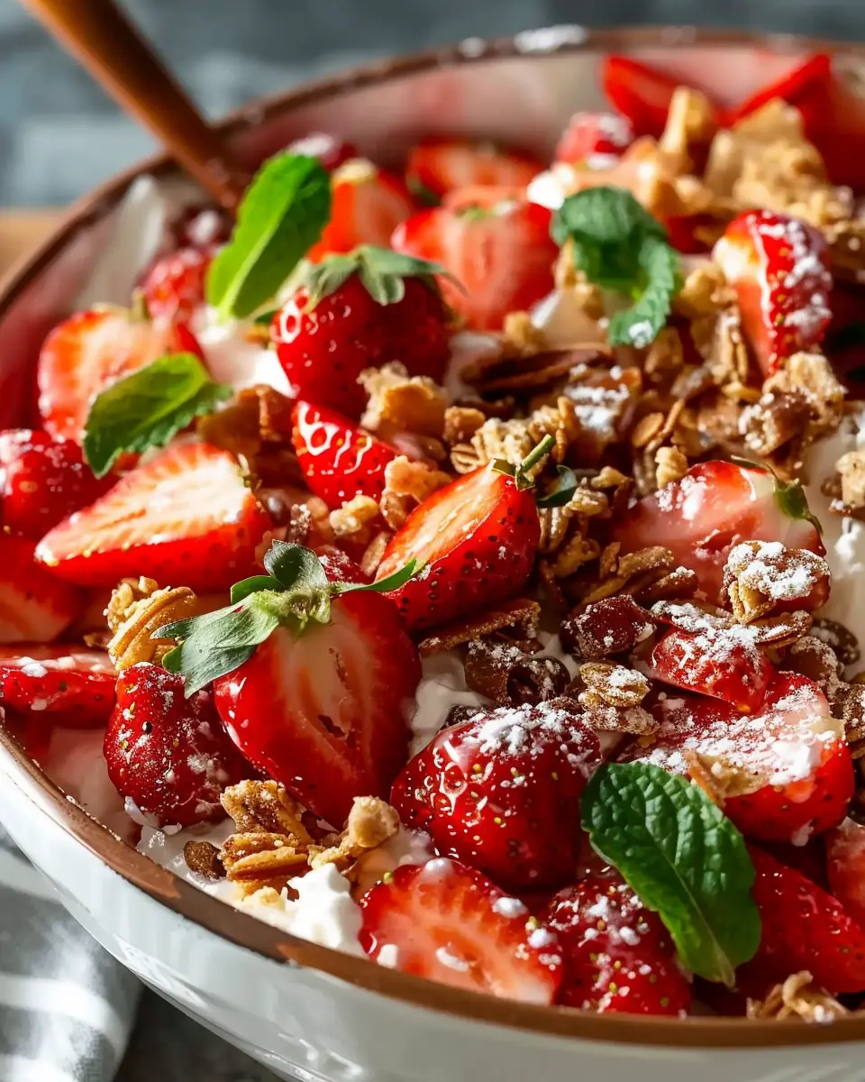 Strawberry Crackle Salad: A Refreshing Twist with Turkey Bacon
