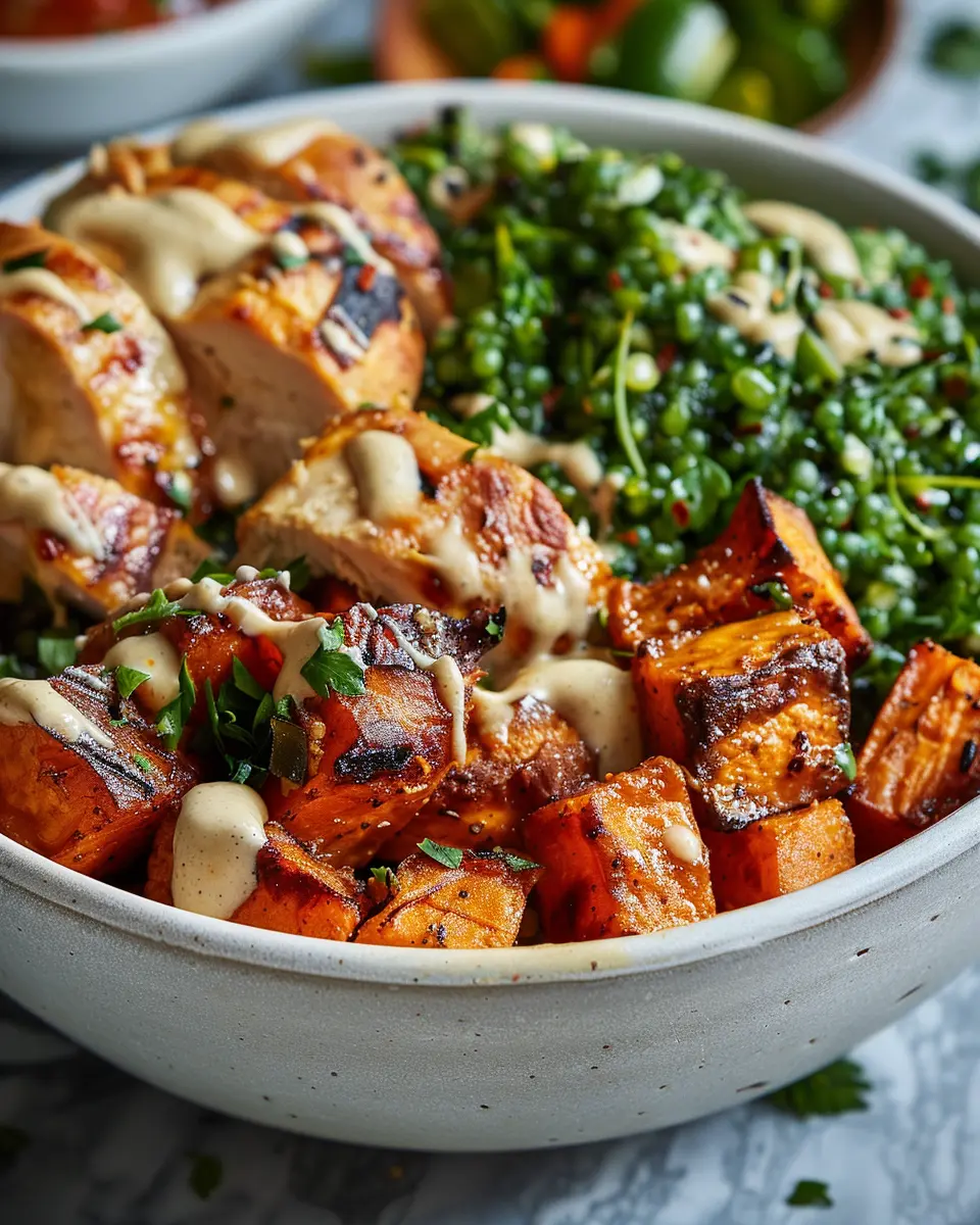 Chicken and Sweet Potato Bowls: Easy, Healthy Comfort Food Recipe