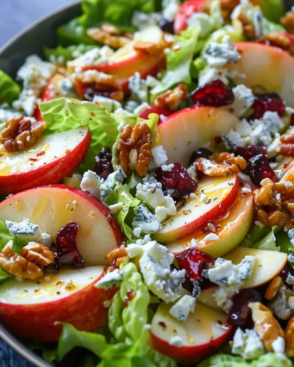 Honeycrisp Apple Feta Salad: A Fresh and Easy Delight
