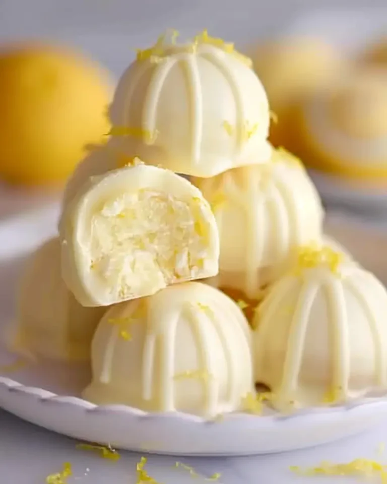 Creamy Lemon Truffles