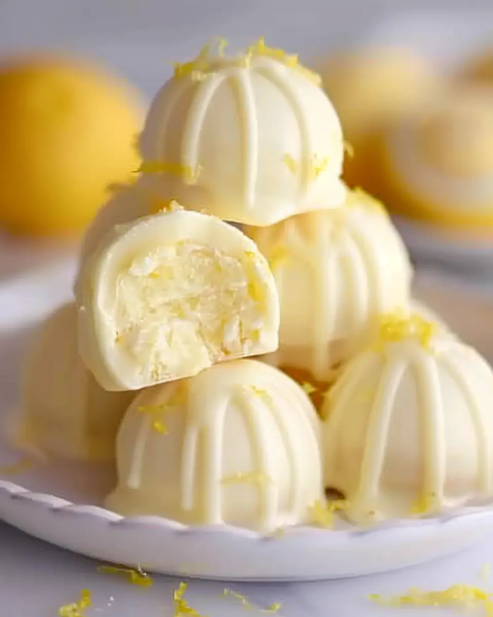 Creamy Lemon Truffles: The Best Indulgence for Sweet Cravings