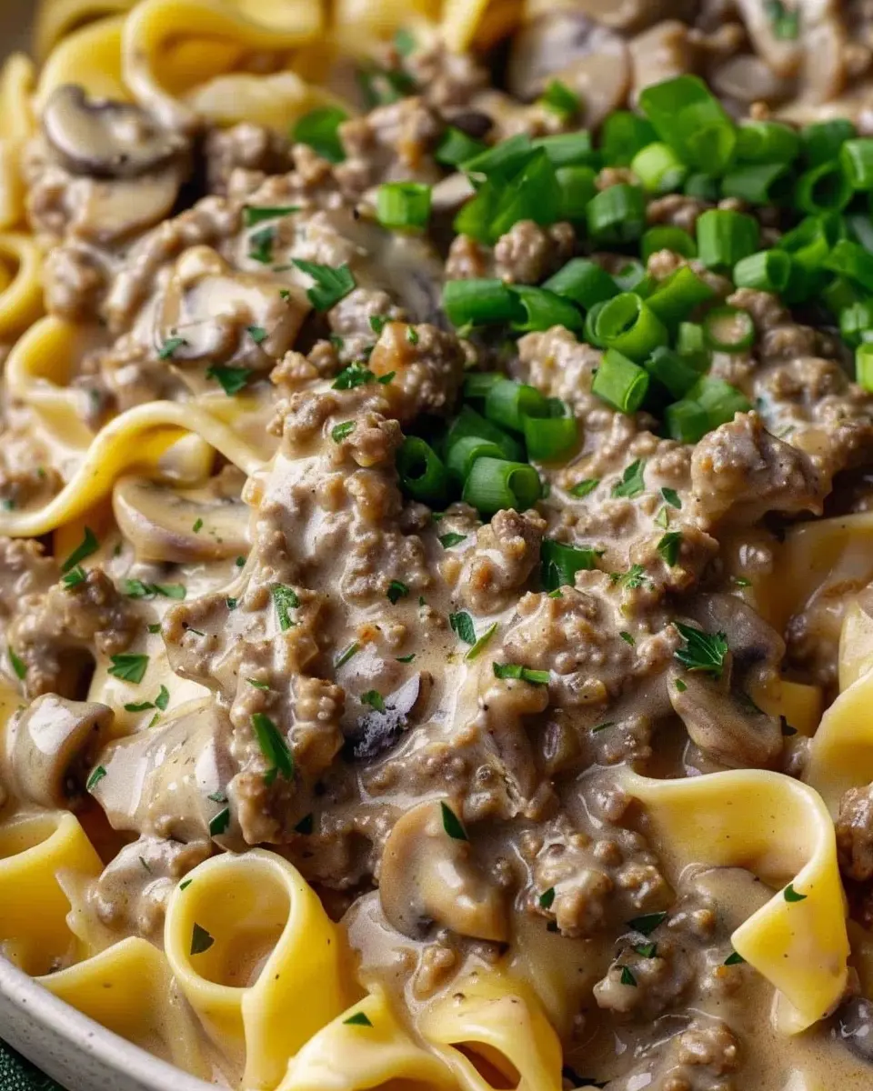 Tasty Ground Beef Stroganoff: A Comforting Family Favorite Recipe