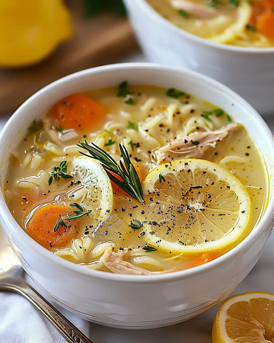 Greek Lemon Chicken Soup: Easy Comfort Food for Any Day