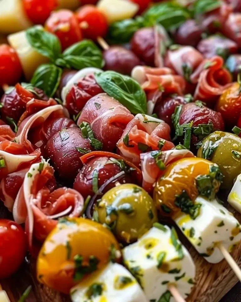 Italian Antipasto Skewers