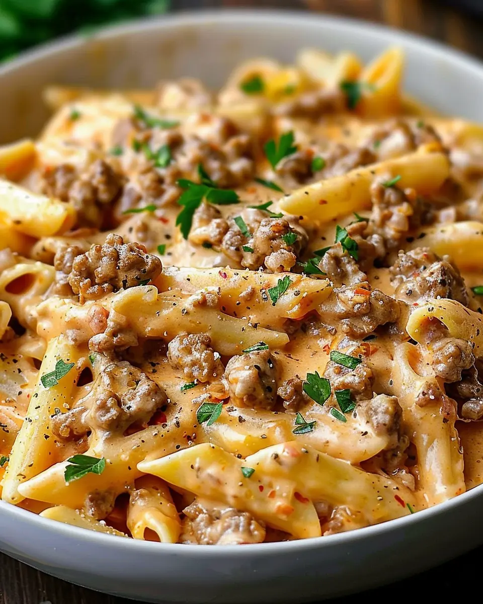Creamy Beef Pasta: Indulgent Comfort Food for Home Chefs