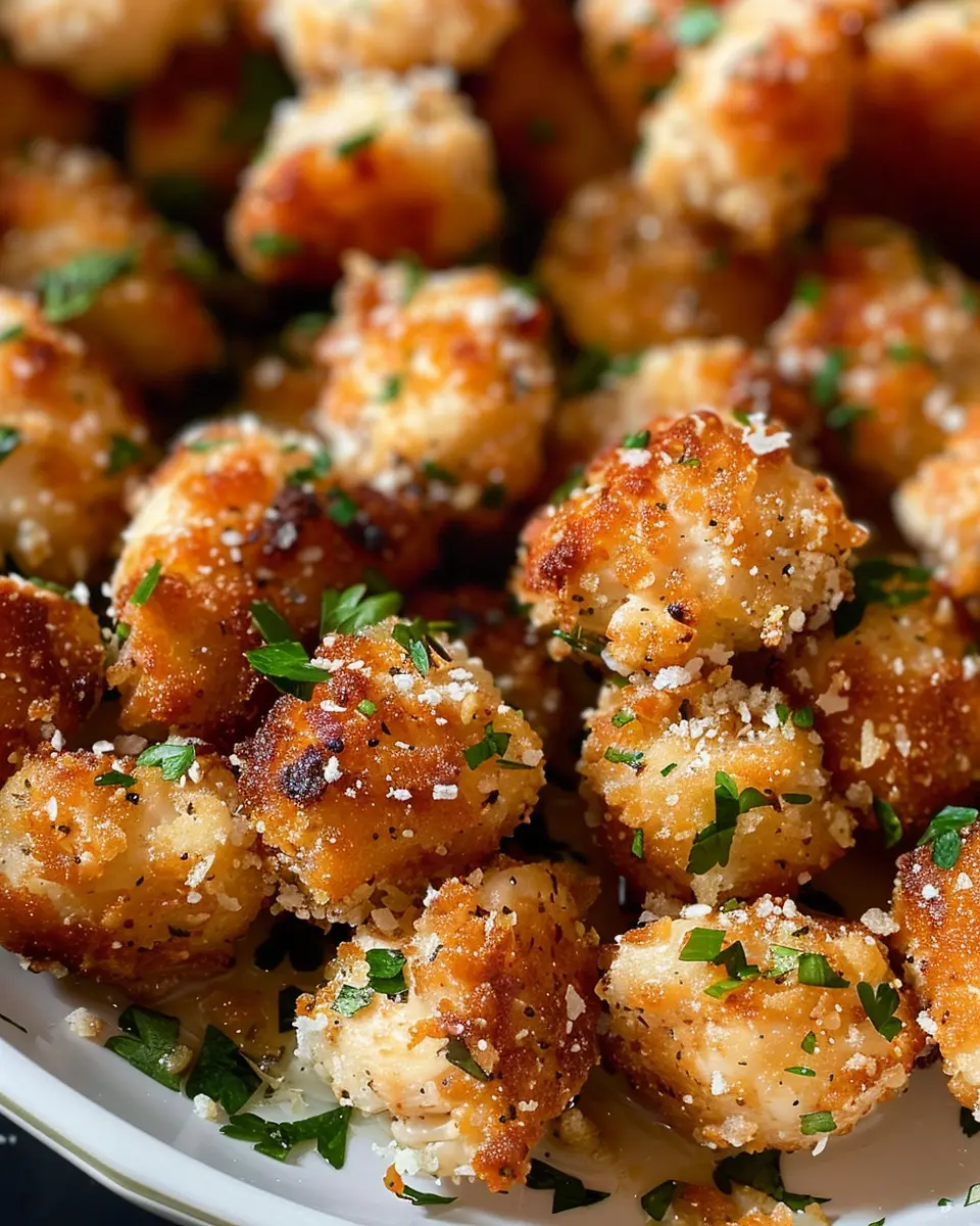 Garlic Parmesan Chicken Bites: Easy, Flavorful Appetizer Delight