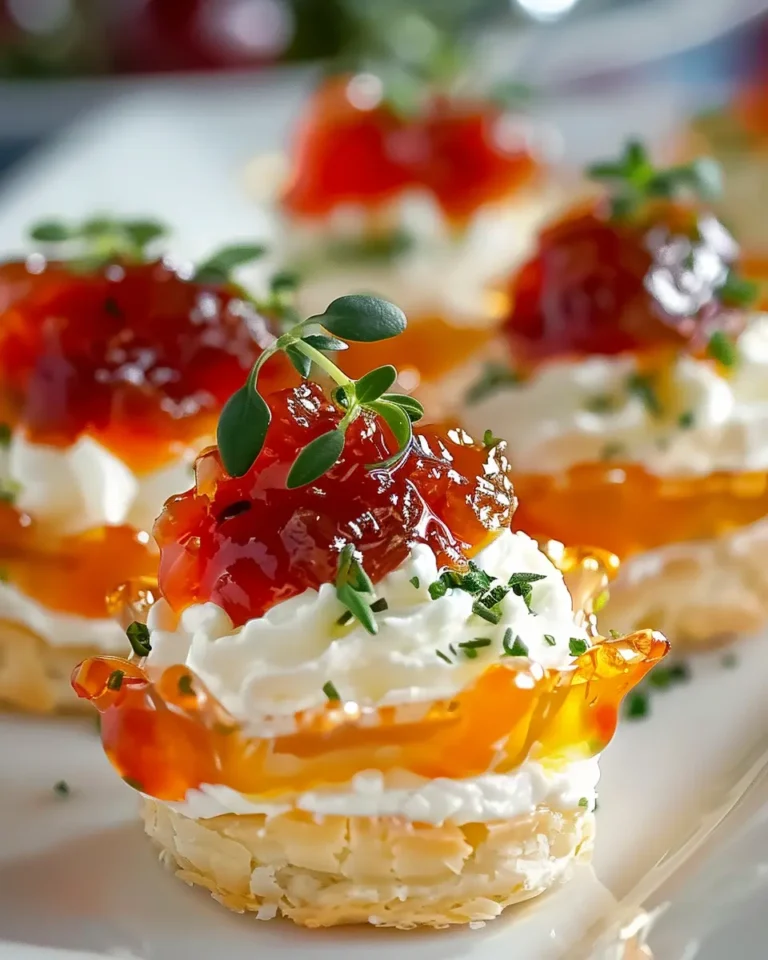 Quick Pepper Jelly Cream Cheese Appetizer